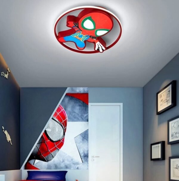Spider Man LED-plafondlamp Kinderkamer