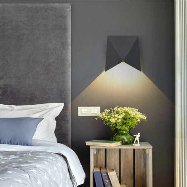 Design buitenwandlamp Milo – zwart 5W