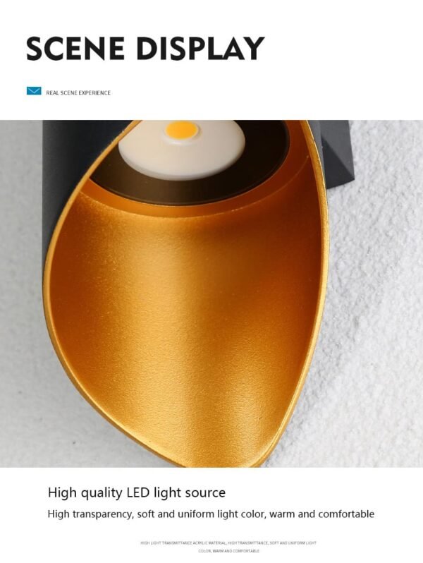 LED-wandlamp Moderne binnen en buiten wandlamp 10W