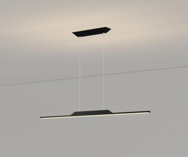 Moderne Minimalistische Kroonluchter Horizontale Opknoping Led Hanglamp Eetkamer Keuken Kantoor Receptie Verlichting Armatuur 2024