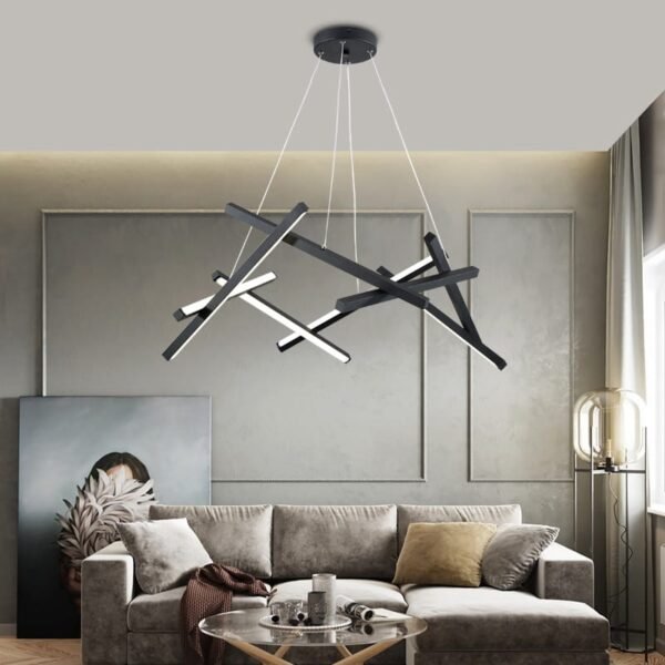 Moderne Led Hanglamp Voor Woonkamer Eetkamer Hotel Slaapkamer Keuken Kroonluchter Indoor Home Decor Verlichtingsarmatuur Glans