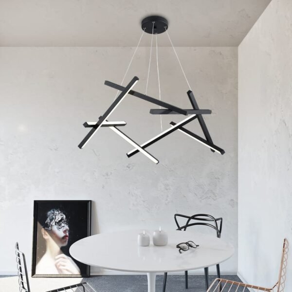 Moderne Led Hanglamp Voor Woonkamer Eetkamer Hotel Slaapkamer Keuken Kroonluchter Indoor Home Decor Verlichtingsarmatuur Glans