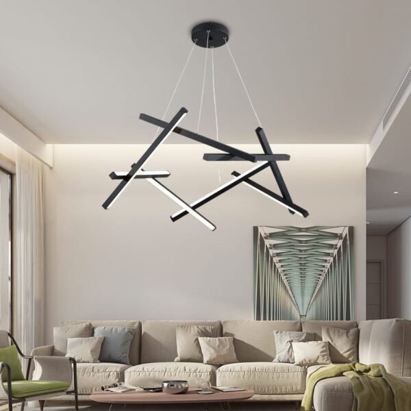 Moderne Led Hanglamp Voor Woonkamer Eetkamer Hotel Slaapkamer Keuken Kroonluchter Indoor Home Decor Verlichtingsarmatuur Glans