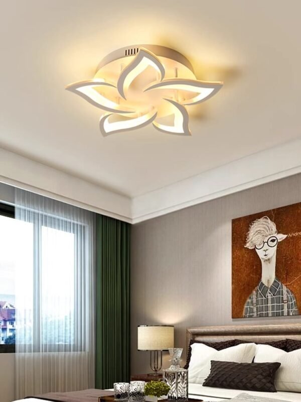 Moderne Led Woonkamer Plafondlamp Slaapkamer Plafondlamp Eetkamer Kroonluchter Dimmen Licht Hotel Interieur Verlichtingsarmaturen