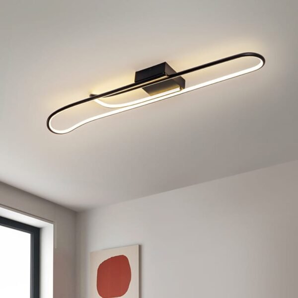 Led-plafondlamp Strip Design Plafondlamp Modern Eenvoudig Aluminium Acryl Plafondlamp Slaapkamer Kantoor Gang Garderobe Decoratieve plafondwandlamp