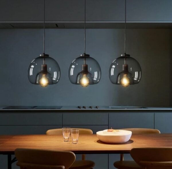 Nordic Led Glas Hanglampen E27 Hangende Hanglamp Eetkamer Keuken Restaurant Tafel Decor Kunst Kroonluchters Ophanging