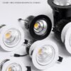 Dimbare Led Downlight 12W Plafondlamp Verzonken Licht Rond Led Paneellicht Led Spot Licht Binnenverlichting