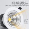 Dimbare Led Downlight 12W Plafondlamp Verzonken Licht Rond Led Paneellicht Led Spot Licht Binnenverlichting